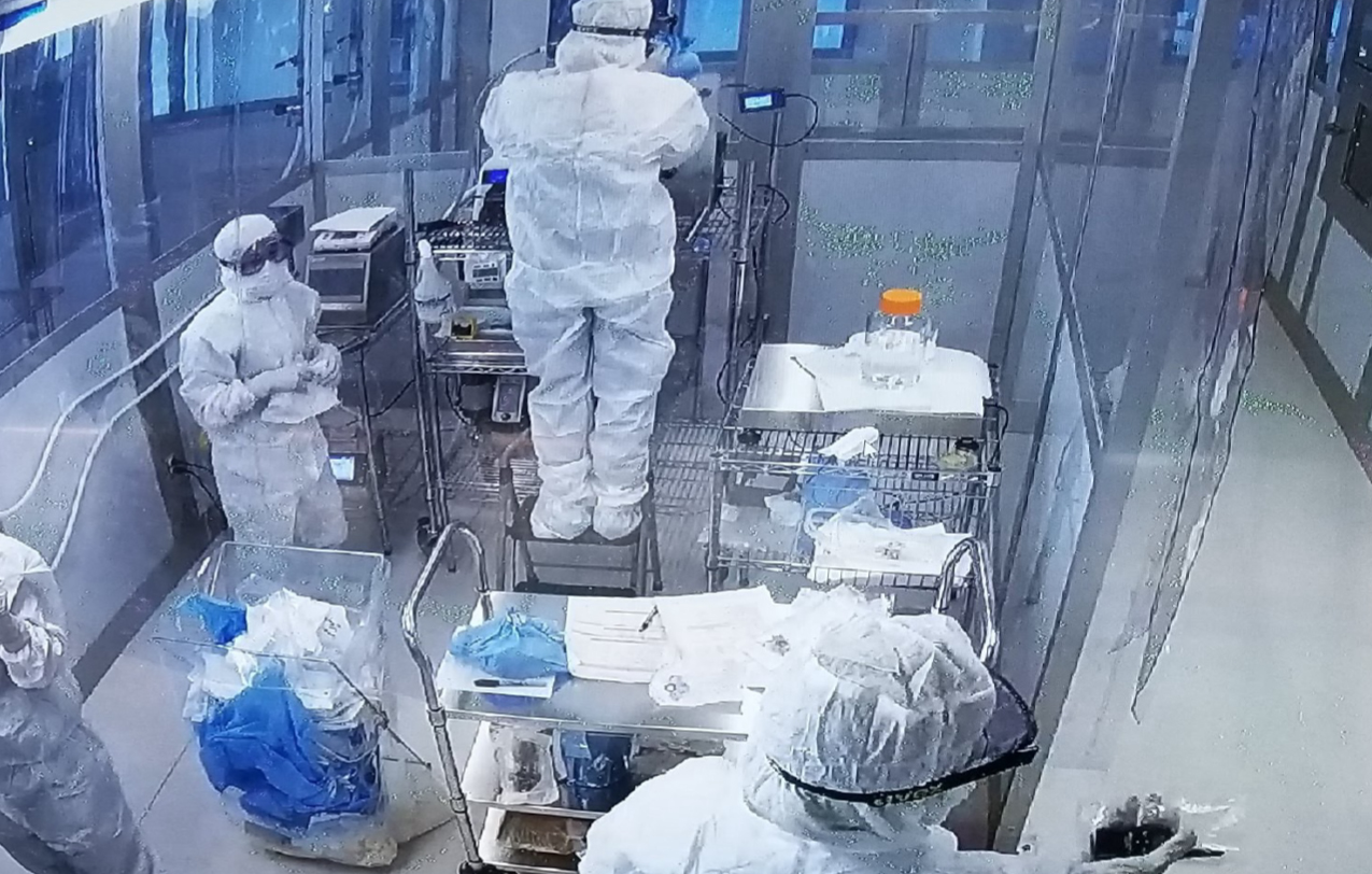 GMP manufacturing facility